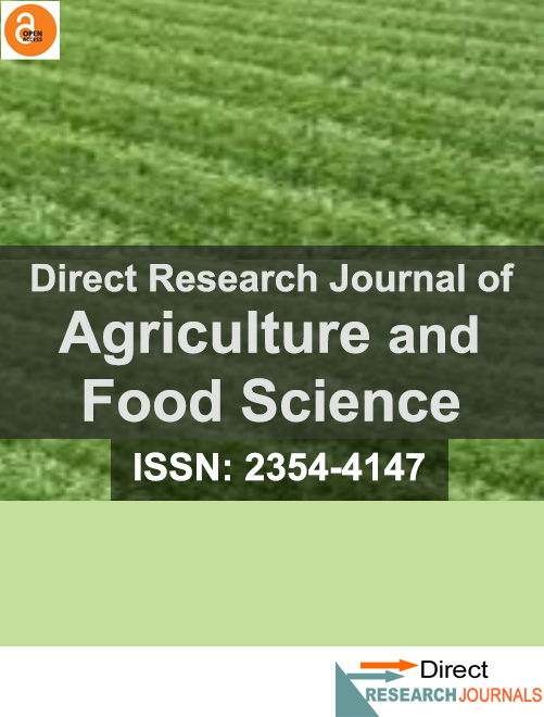 Direct Research Journal of Agriculture and Food Science